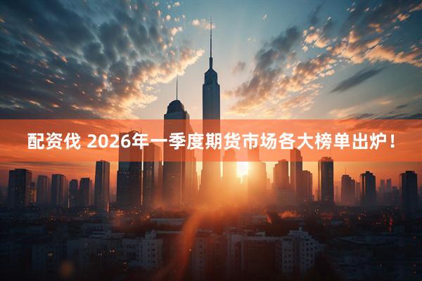 配资伐 2026年一季度期货市场各大榜单出炉！
